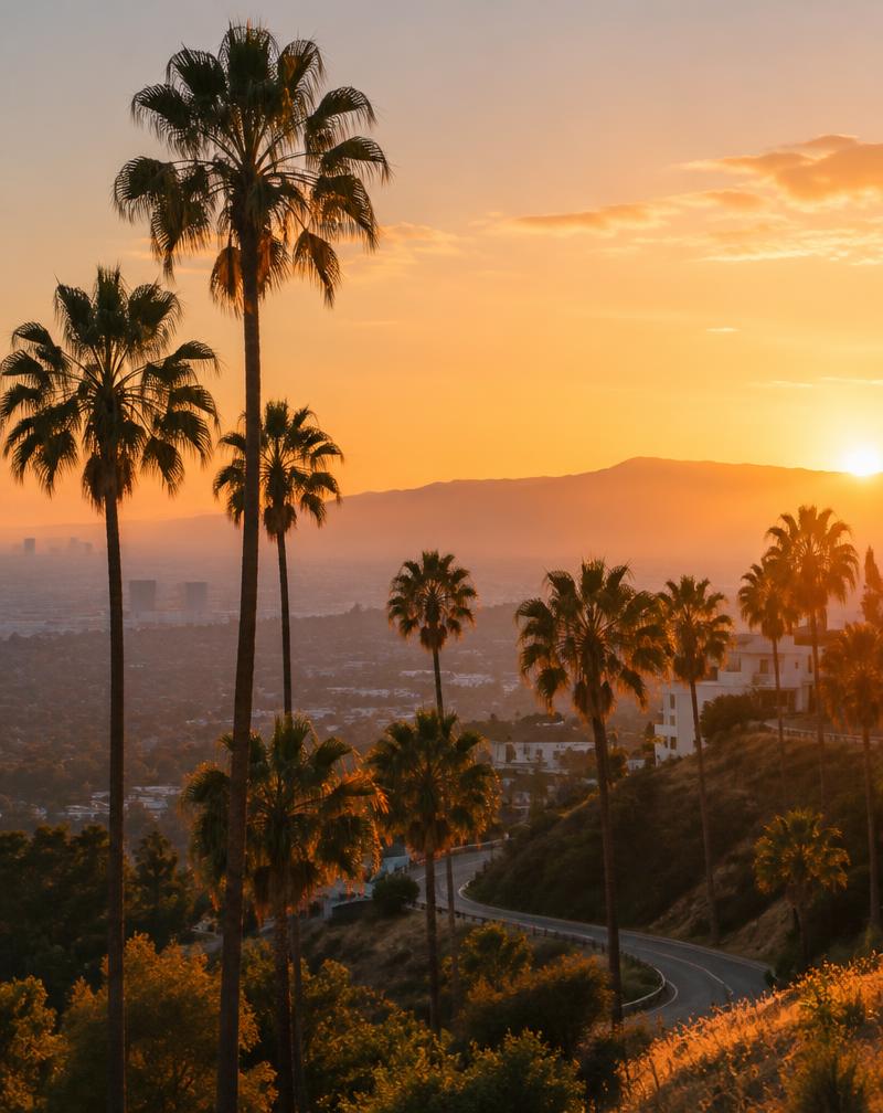 Scenery in California