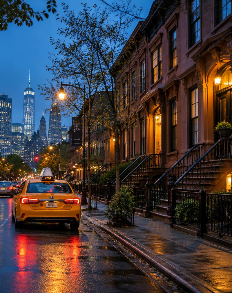 Scenery in New York